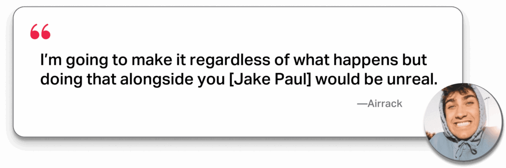 Airrack quote about making it