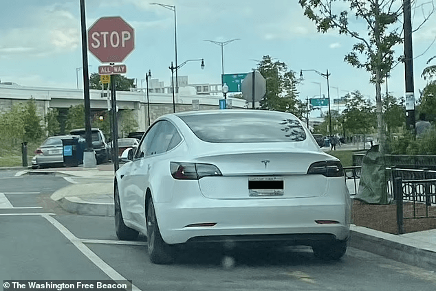 Alexandria Ocasio-Cortez's Tesla