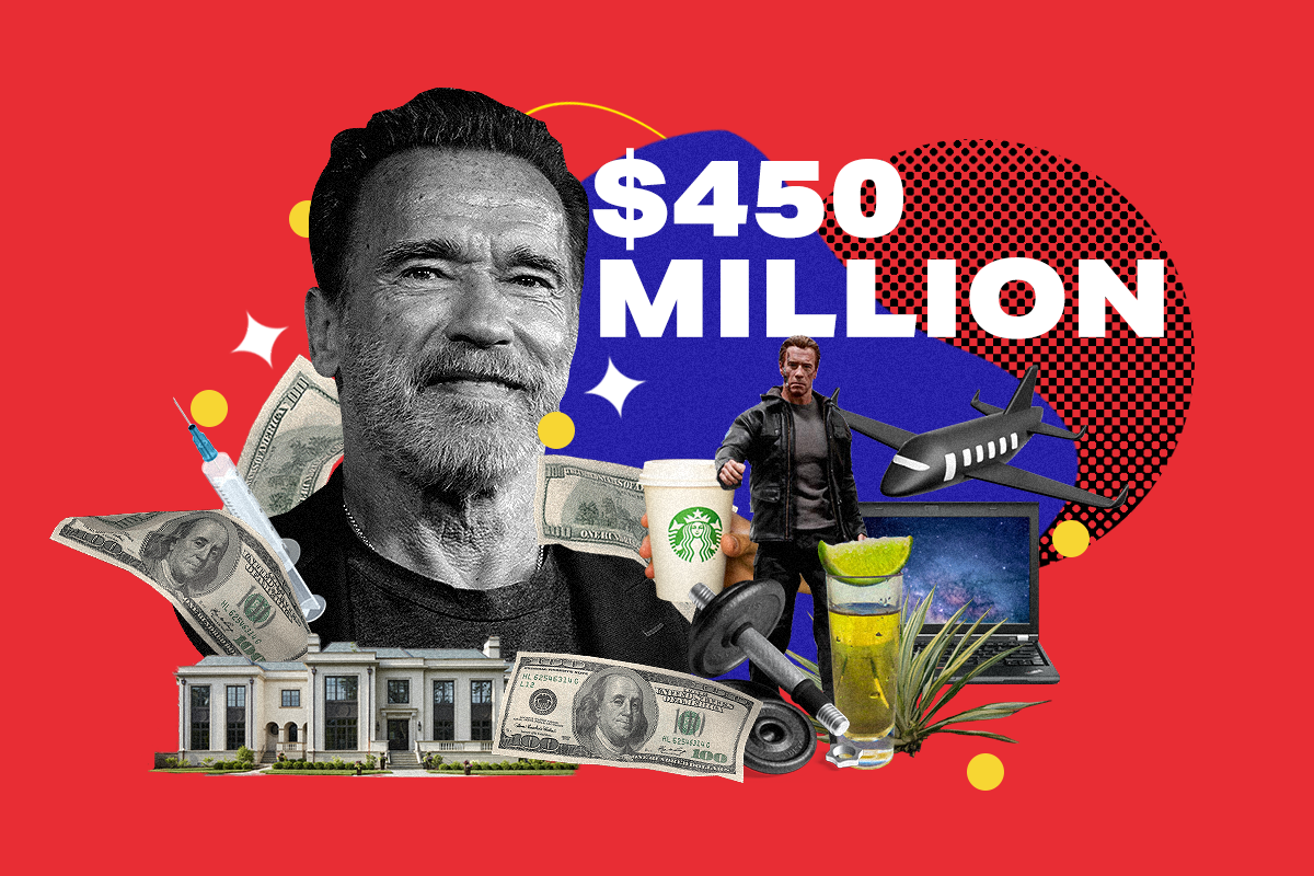 Rich Dudes│How Arnold Schwarzenegger Flexes His Net Worth — MoneyMade