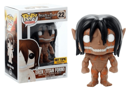 Eren Jaeger Titan Form Rage Funko Pop