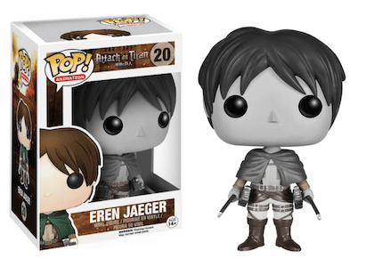 Eren Black and White Funko Pop