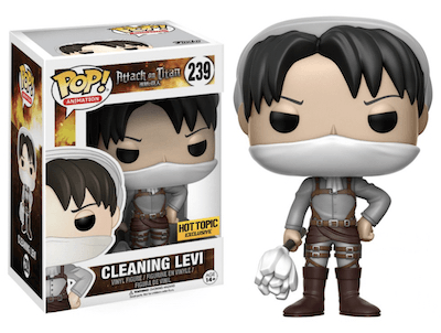 Cleaning Levi Funko Pop