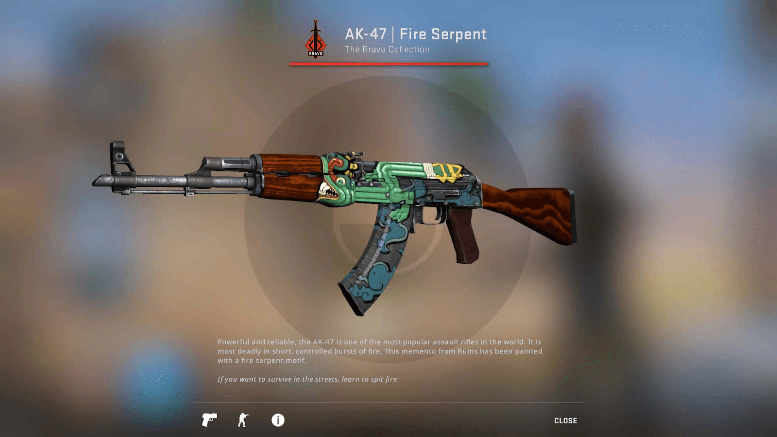 Fire Serpent AK-47