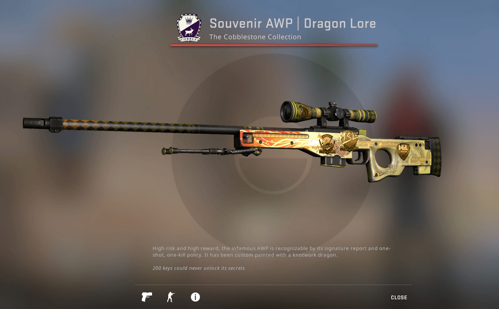 Dragon Lore AWP