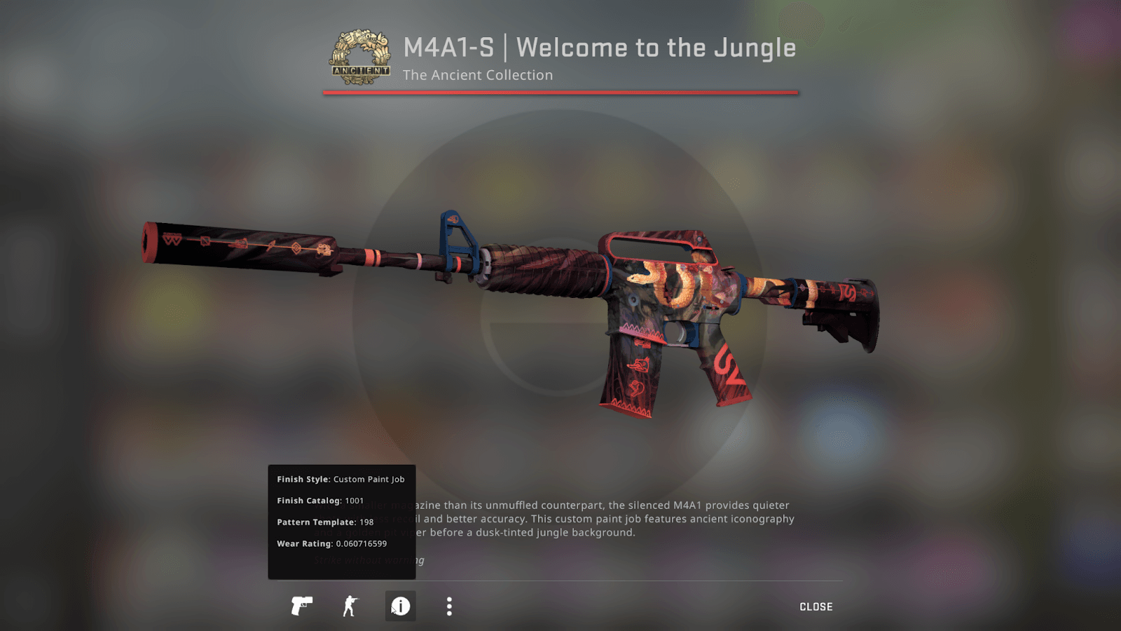 Welcome to the Jungle M4A1-S