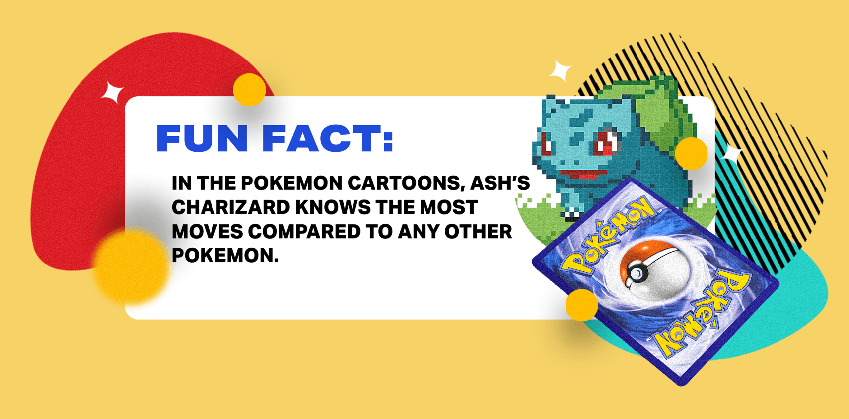 Charizard fun fact graphic
