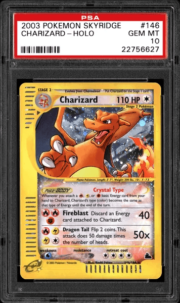 2003 Charizard Skyridge Holo