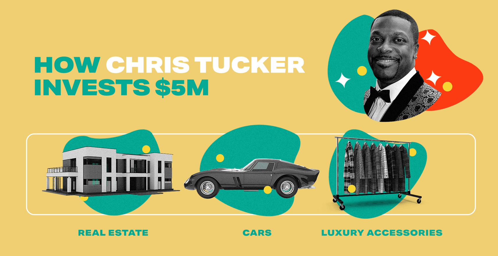 Chris Tucker net worth infographic