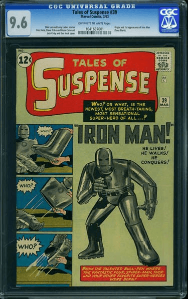 CGC 9.6 Tales of Suspense #39