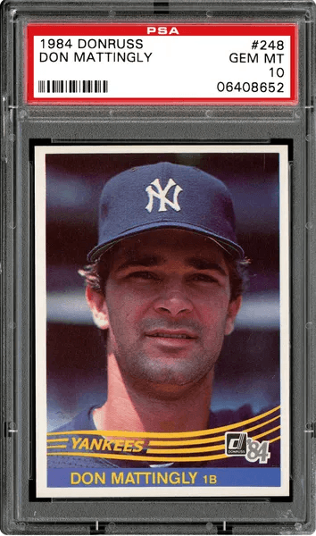 1984 Donruss Don Mattingly RC