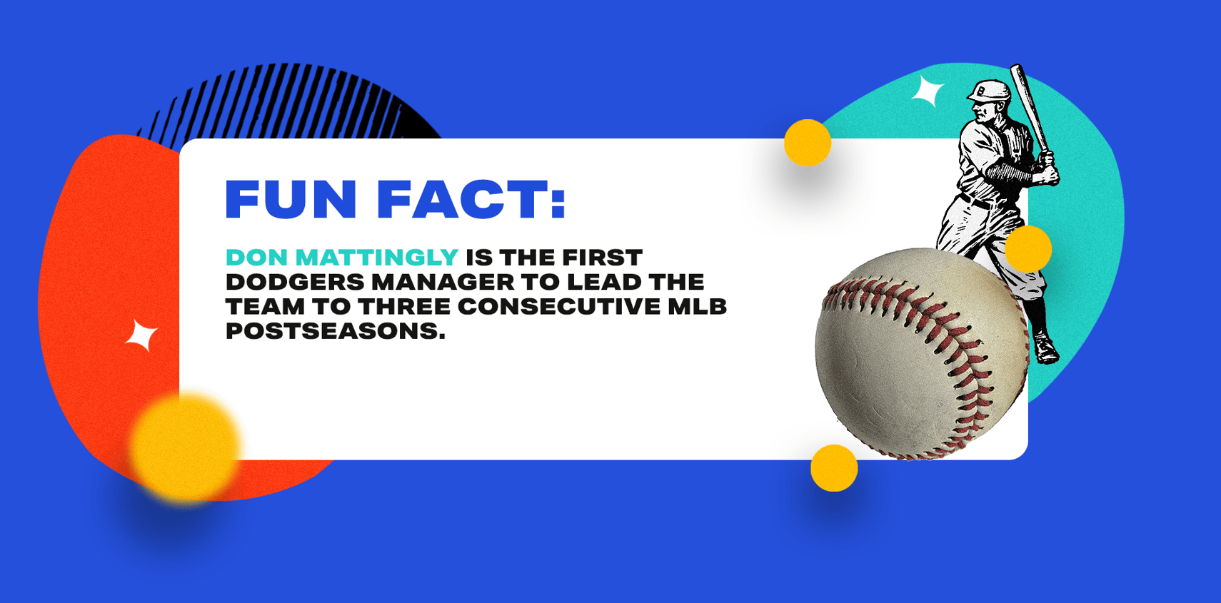 Don Mattingly fun fact graphic