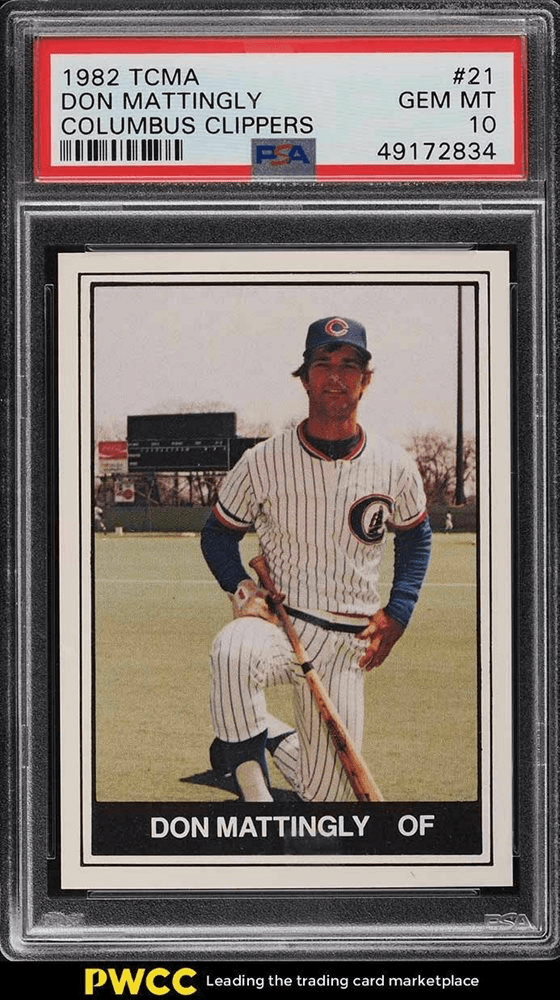 1982 TCMA Columbus Clippers card