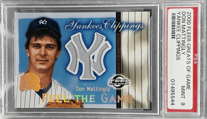 2000 Fleer Greats Yankee Clippings