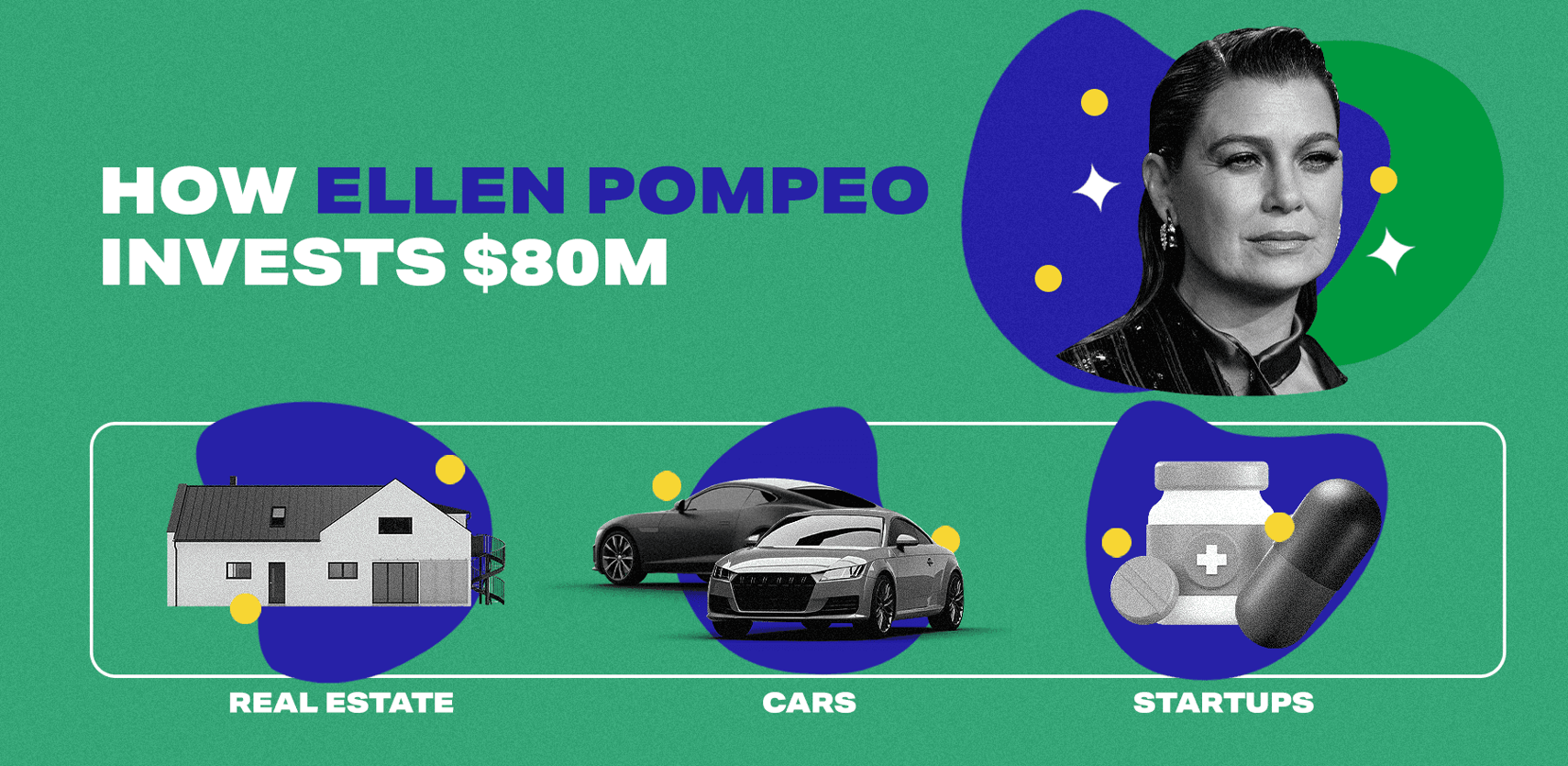 Ellen Pompeo net worth infographic