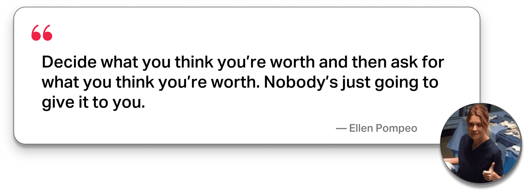 Know your worth quote
