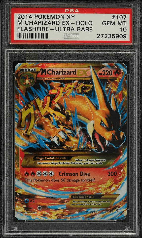 XY Flashfire M Charizard-EX #107