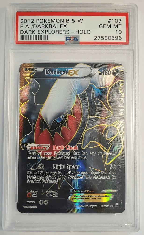 Darkrai-EX Dark Explorers #107