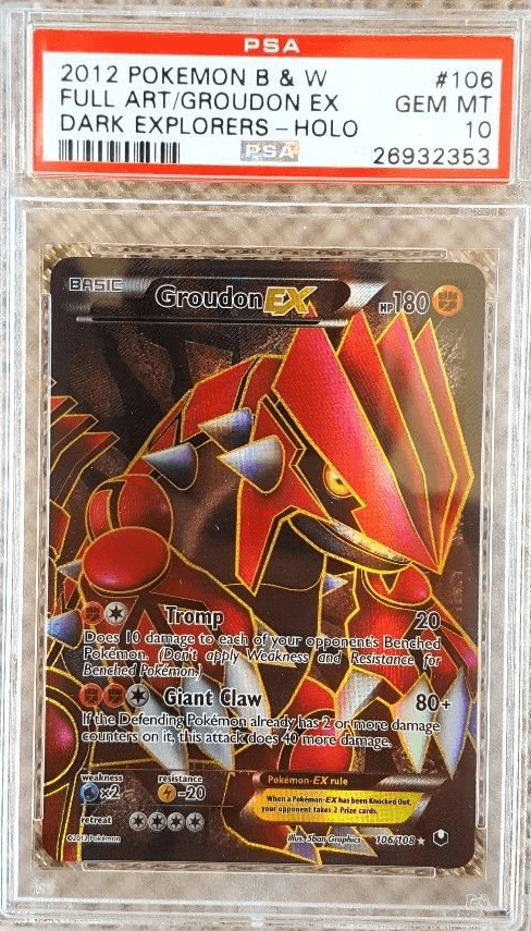 Groudon-EX Dark Explorers #106