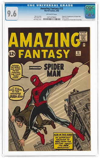Amazing Fantasy #15 record sale
