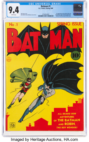 Batman #1 record sale