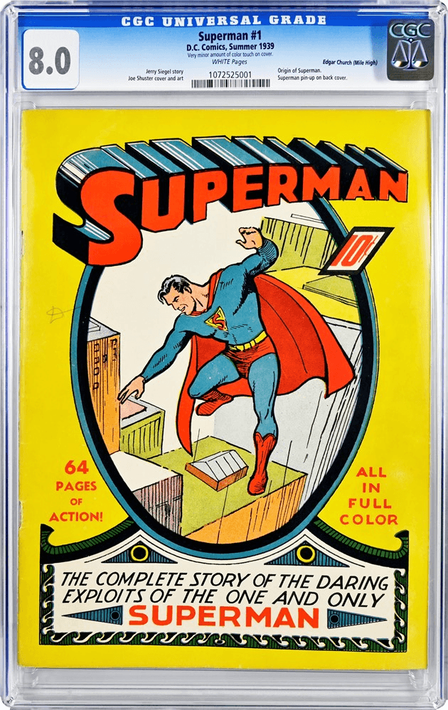 Superman #1 record sale