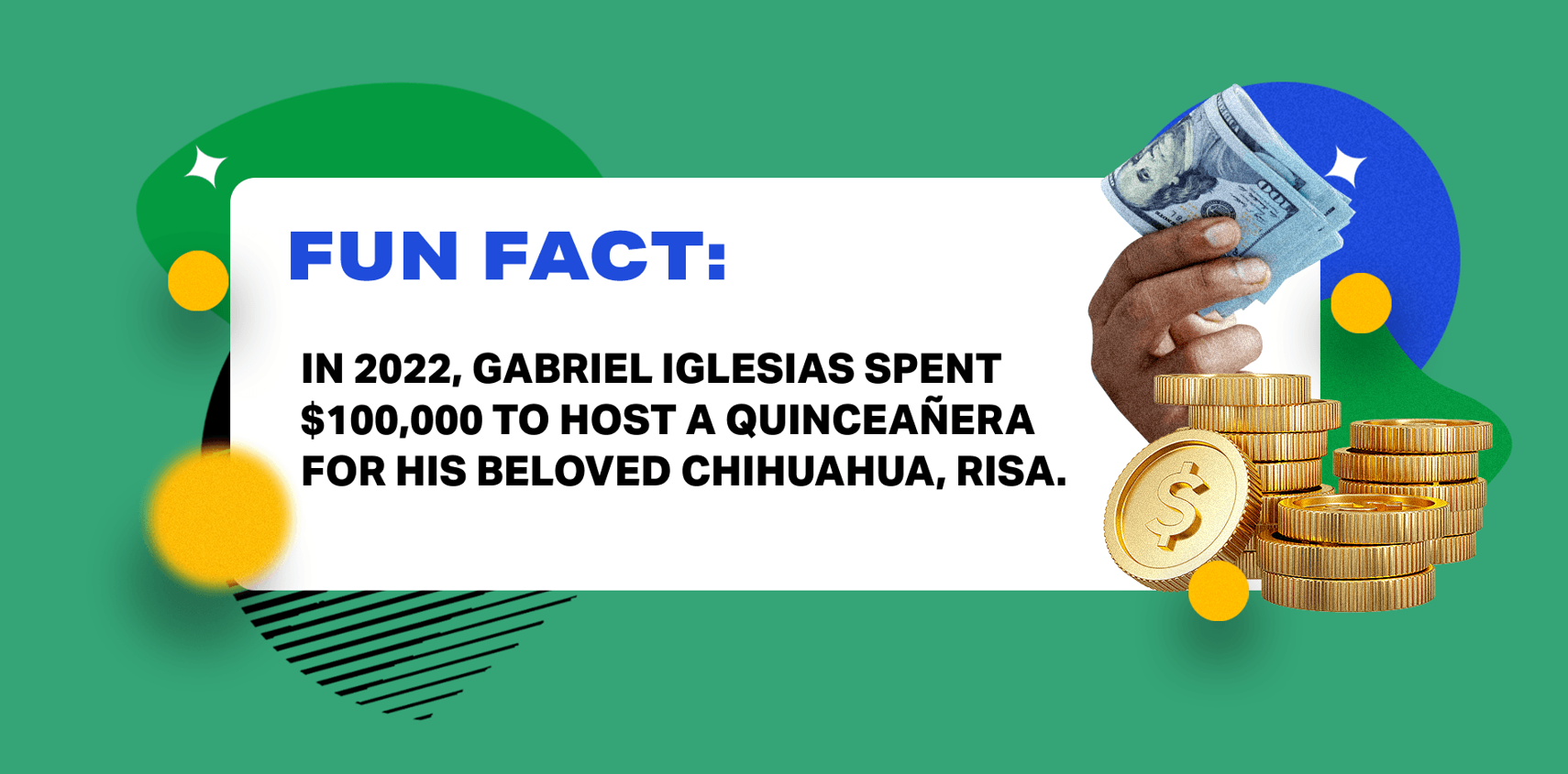 Fun fact graphic