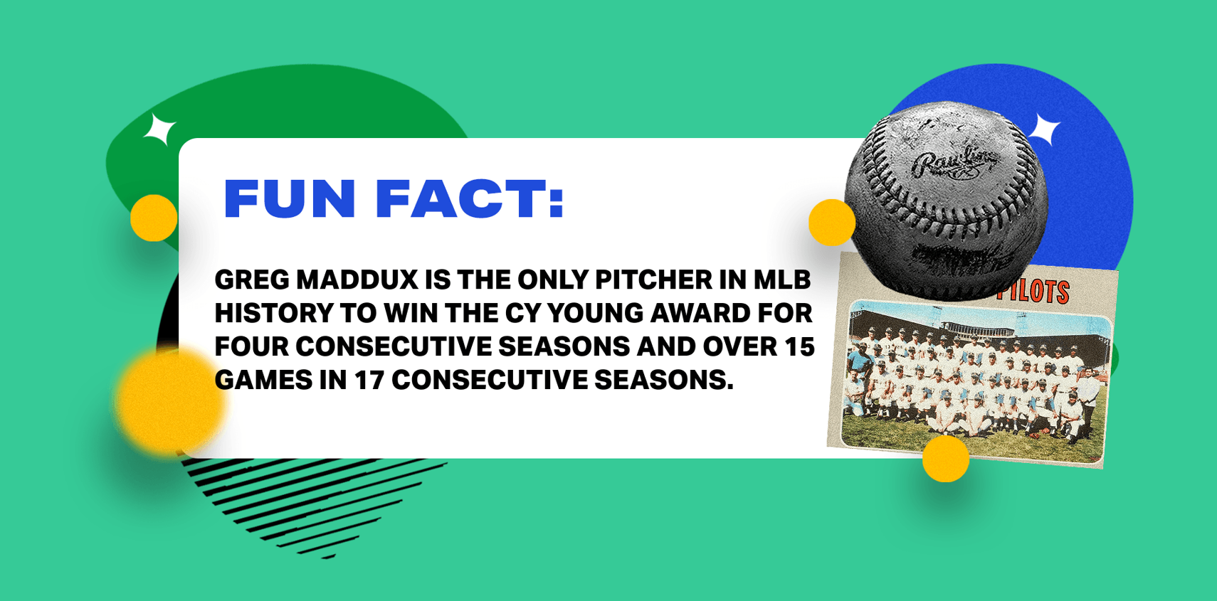 Greg Maddux fun fact