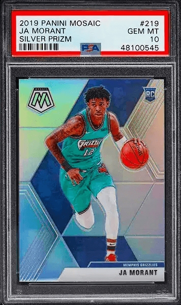 2019 Panini Mosaic Ja Morant RC #219