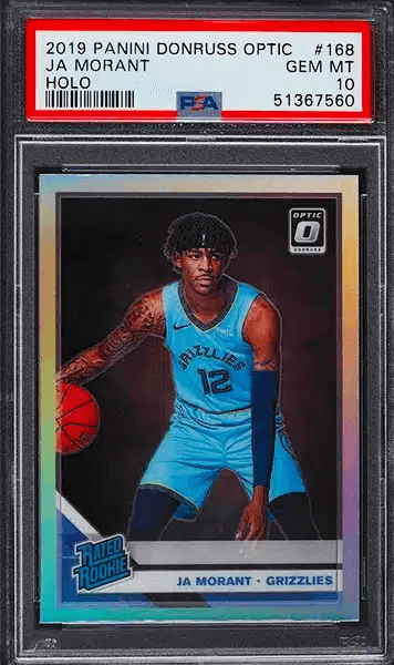 2019 Panini Donruss Optic Ja Morant RC #168