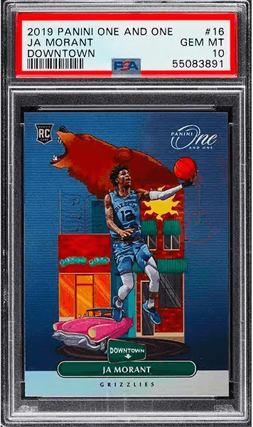2019 Panini One and One Downtown Ja Morant RC #16