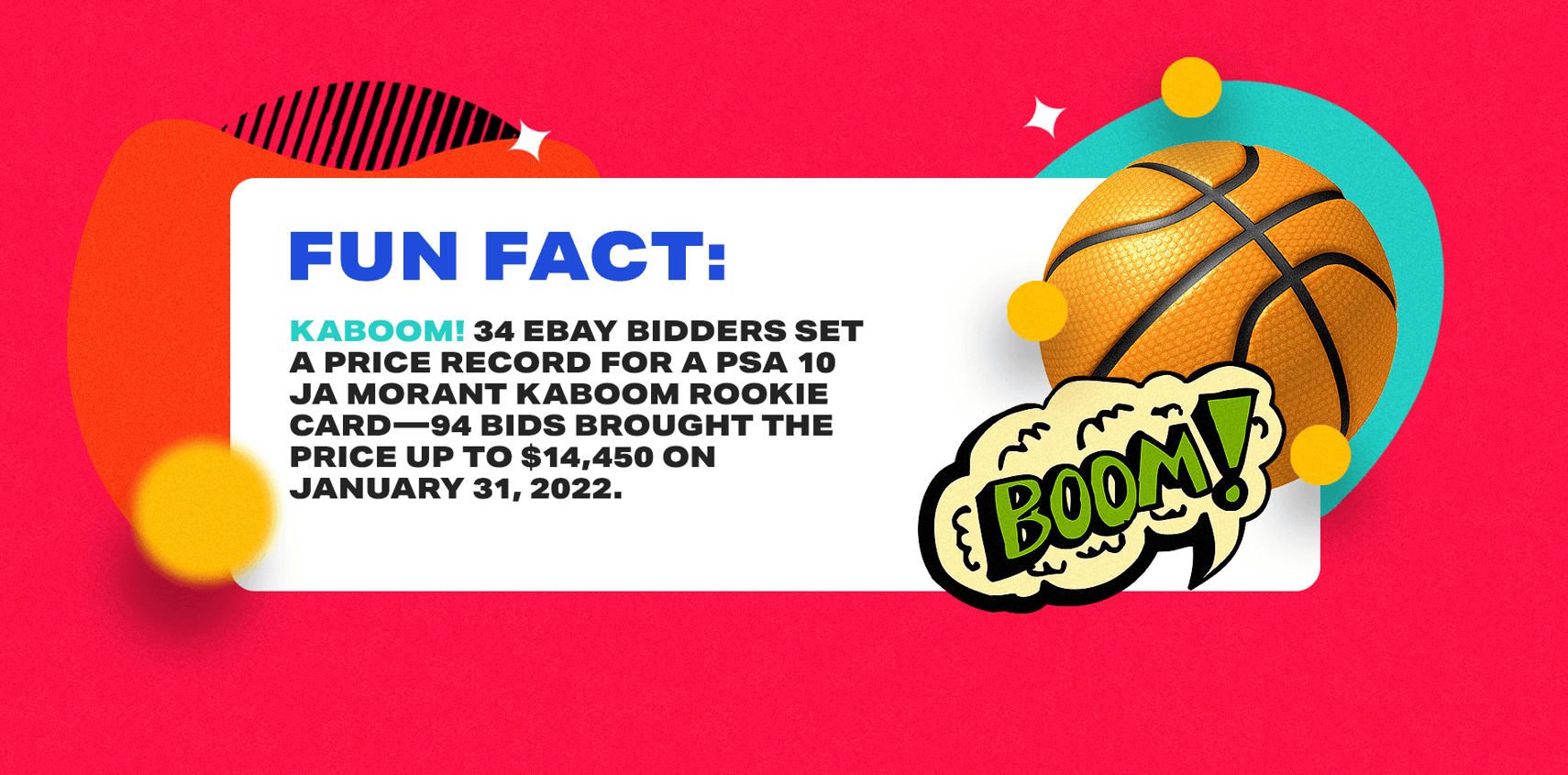 Ja Morant fun fact graphic