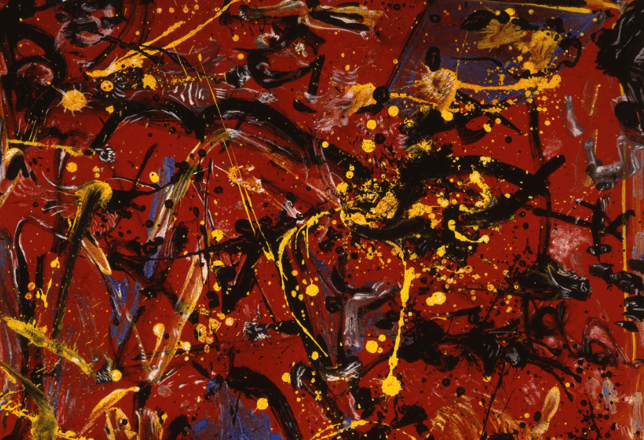 Red Composition painting