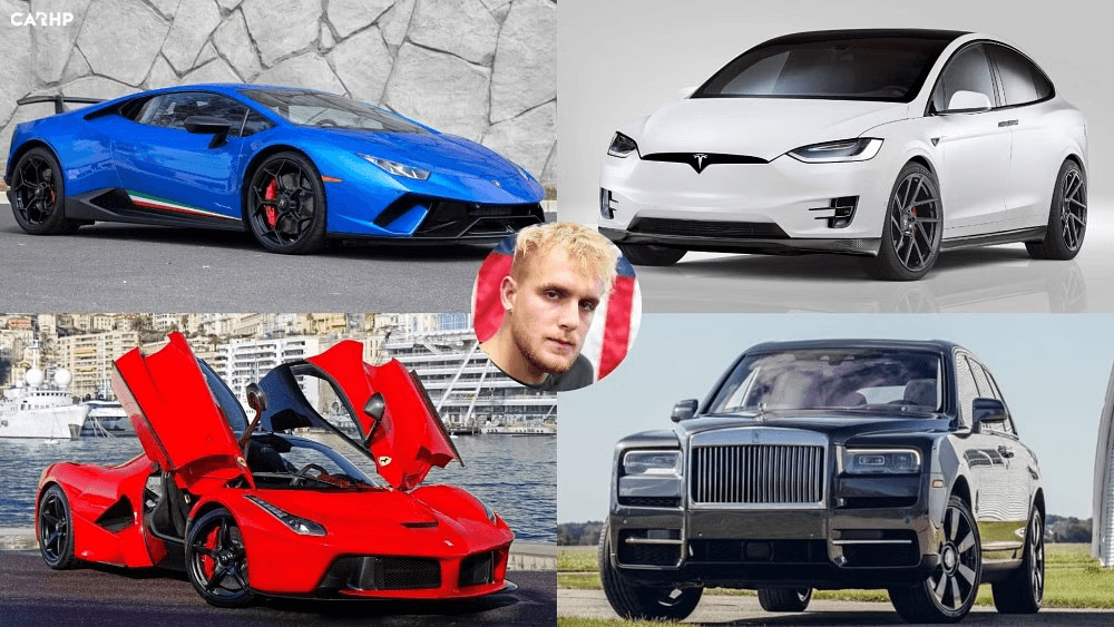 Jake Paul's car collection