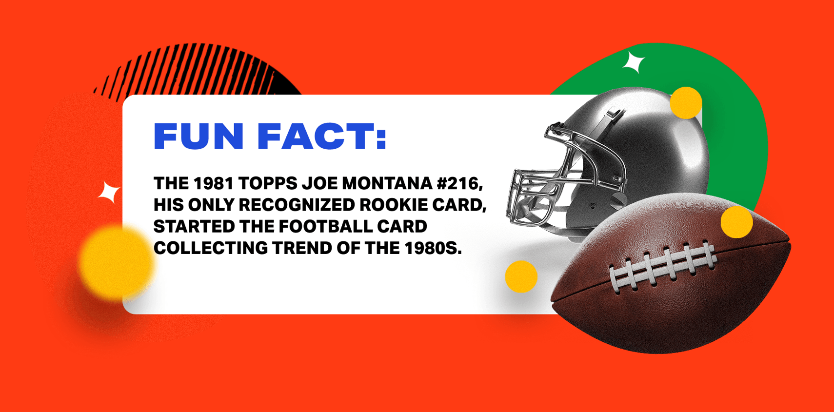 Joe Montana fun fact graphic