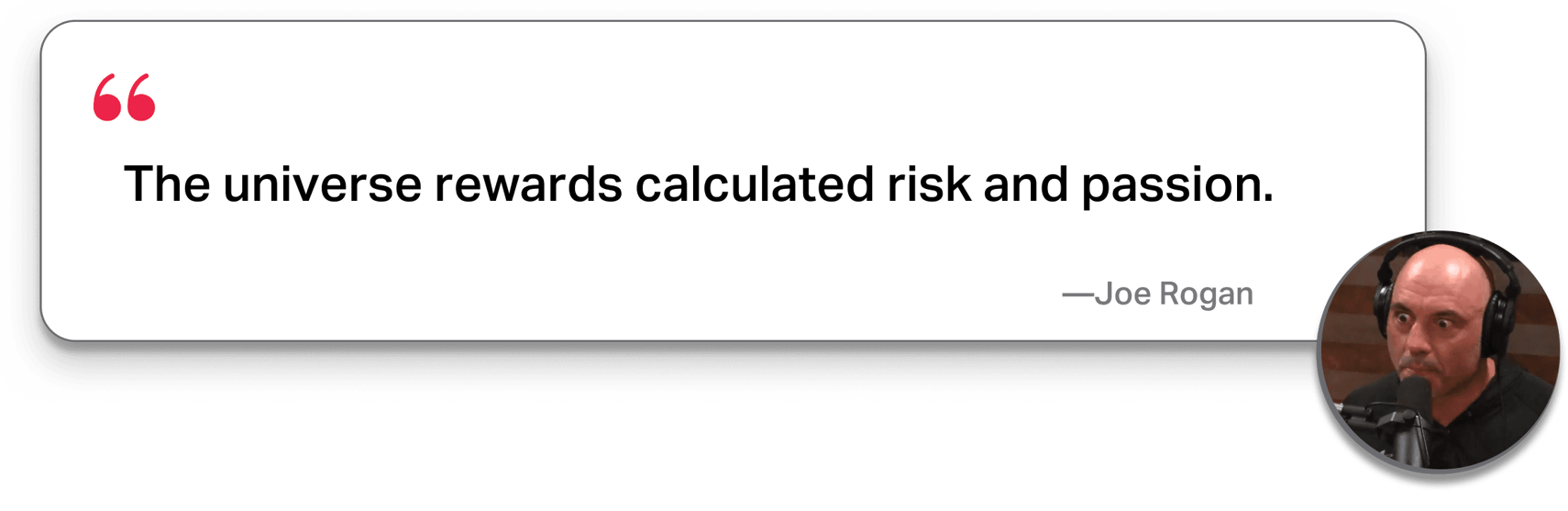 Be passionate and calculated quote