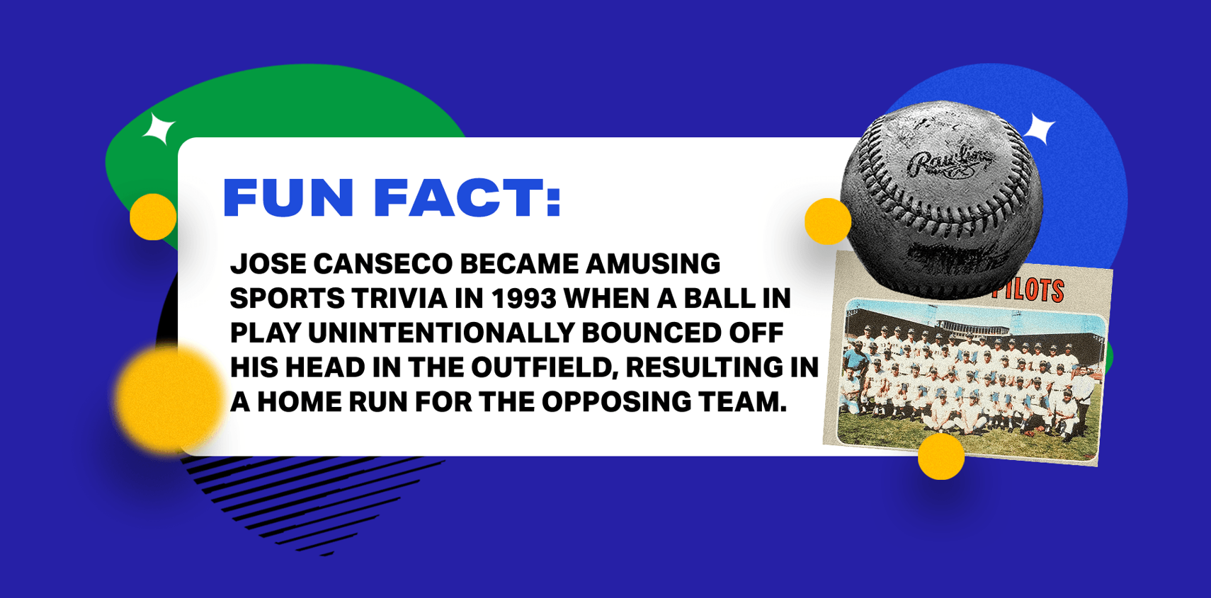 Jose Canseco fun fact
