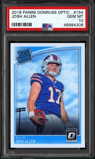 2018 Panini Donruss Optic Josh Allen #154