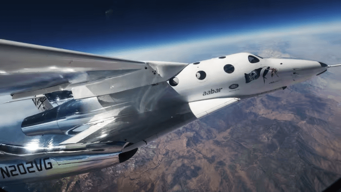 Virgin Galactic ship