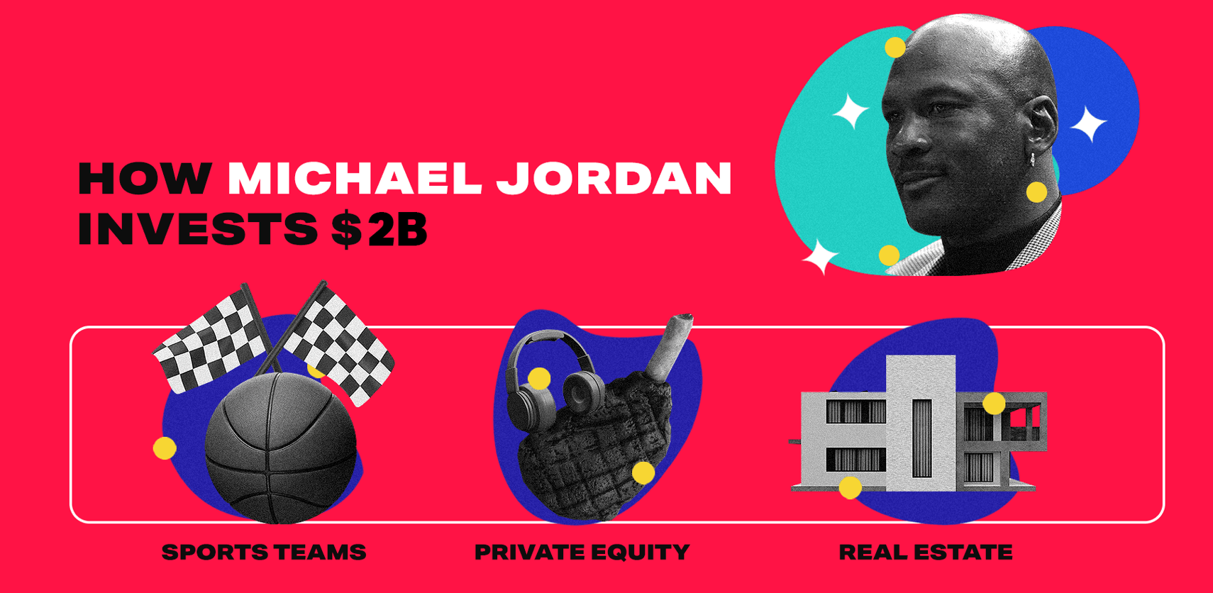 Michael Jordan net worth infographic