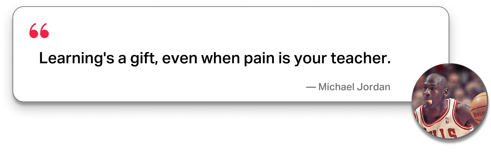 Michael Jordan quote card 3