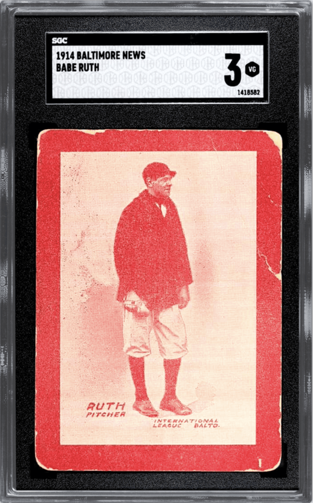 1914 Baltimore News Babe Ruth