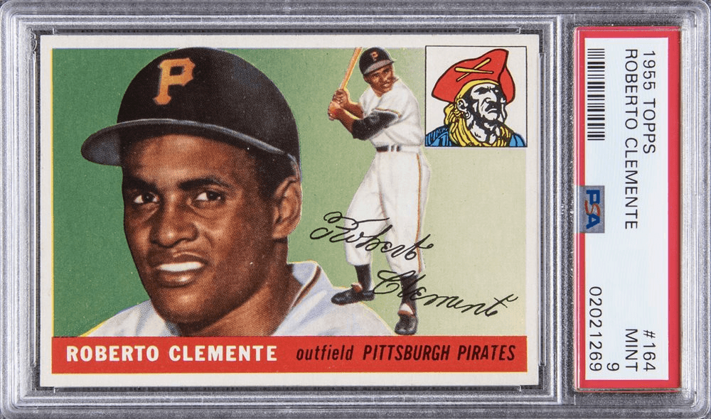 1955 Topps Roberto Clemente #164