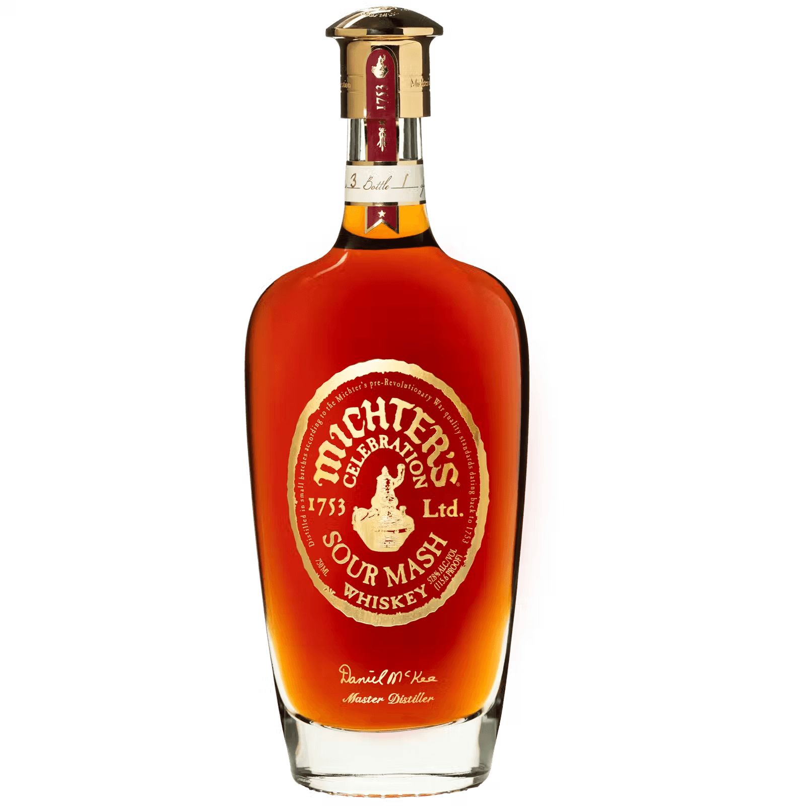 Michter’s Celebration Sour Mash bottle
