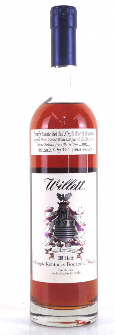 Willett 16-year bottle