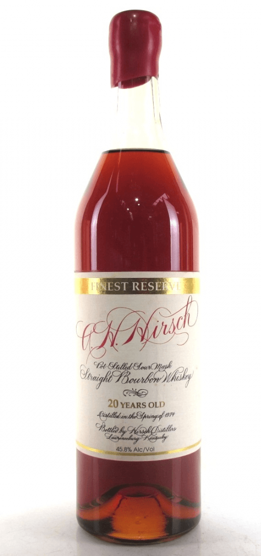 A.H. Hirsch 20-year bottle