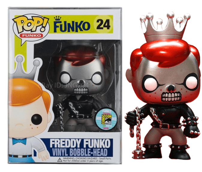 Freddy Funko Metallic Ghost Rider