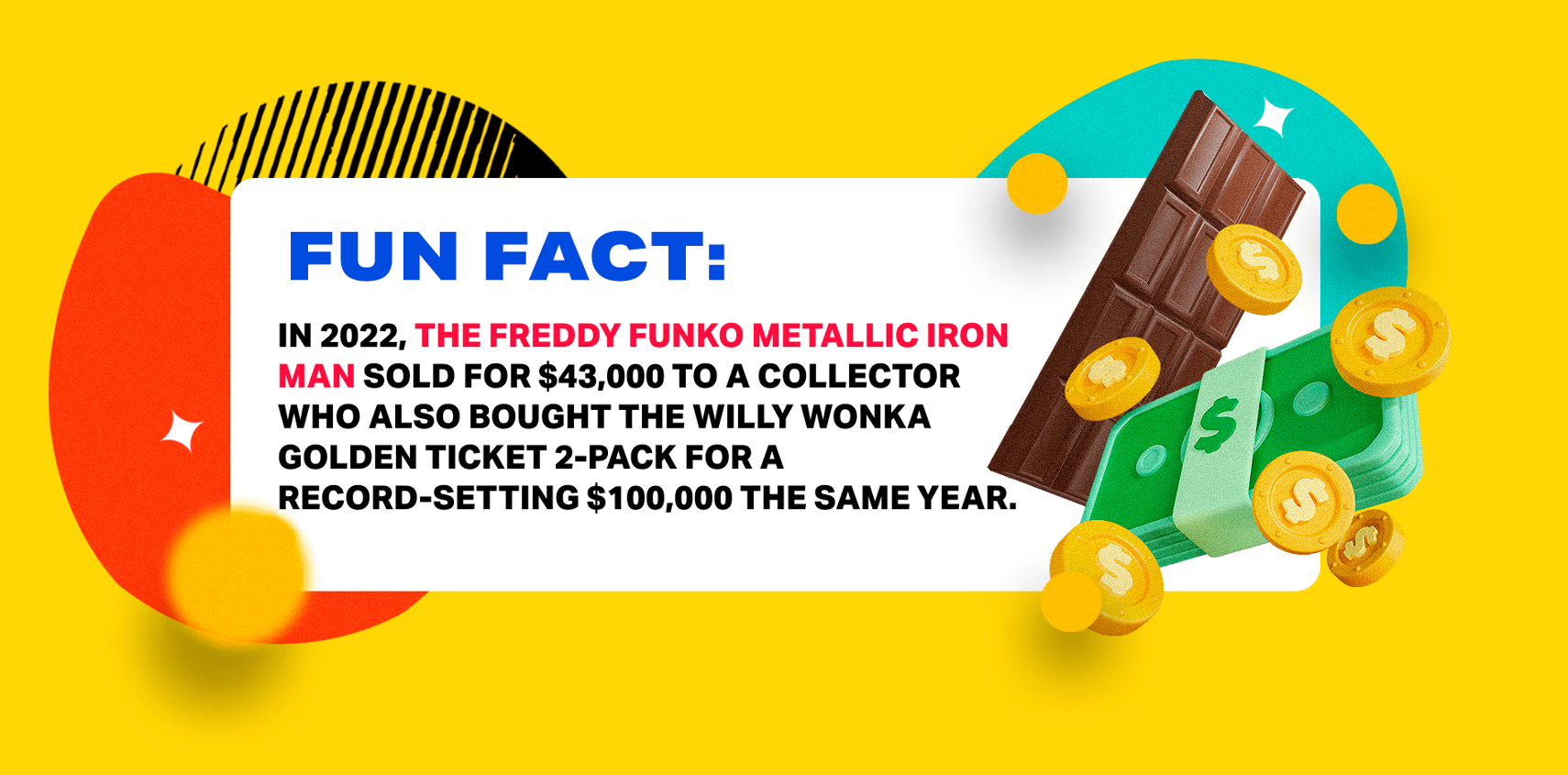 Funko fun fact illustration