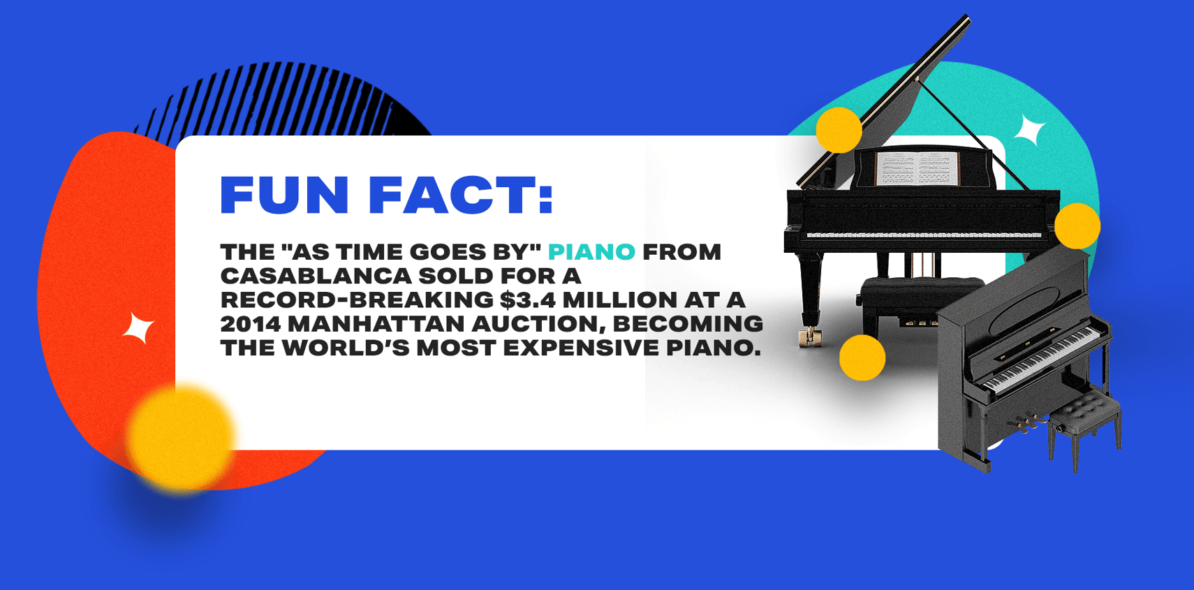 Piano fun fact