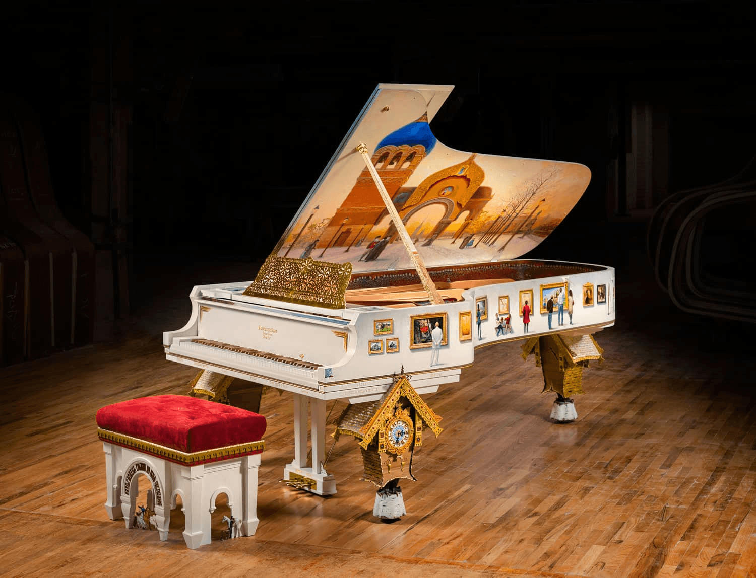 Steinway Pictures at an Exhibition
