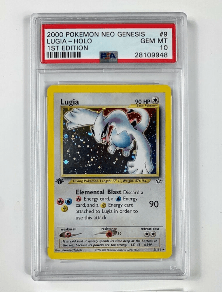 1st Edition Holo Lugia